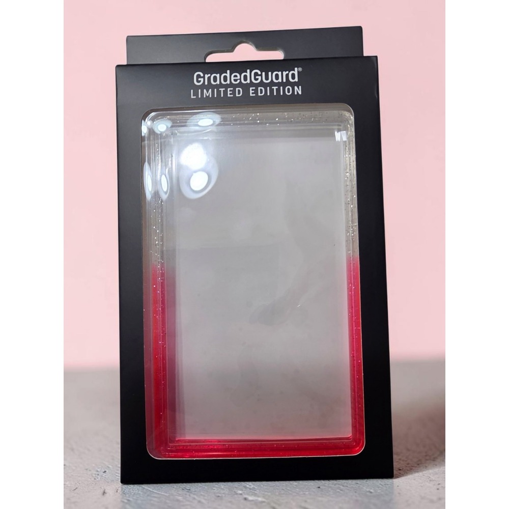 GradedGuard Dragonfruit Limited Edition PSA Case Bumper Pink Glitter Protective